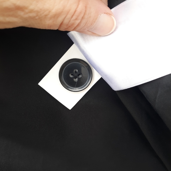 Banana Republic Wool Jacket Blazer Navy Speckled - Picture 10 of 10